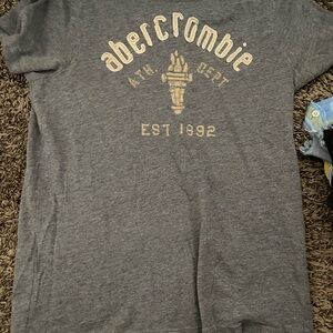 Abercrombie Gray Graphic T-Shirt